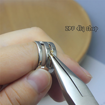 diy make homely small tools Japanese import expensive and kiwa opening circle open closed assisted pure steel ring
