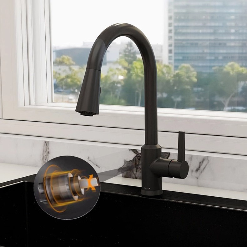 Kohler Kitchen Faucet Pull-Out Sink Washbasin Household Dishwashing Basin Kitchen Basin Rotating Hot and Cold Water Faucet 21366t Kohler Kitchen Faucet Pull-Out Sink Washbasin Household Dishwashing Basin Kitchen Basin Rotating Hot and Cold Water Faucet 21366t