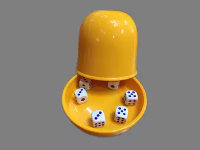 Bar color cup, drop-resistant dice cup, thickened color tube, dice cup, nightclub screen cup, KTV entertainment supplies