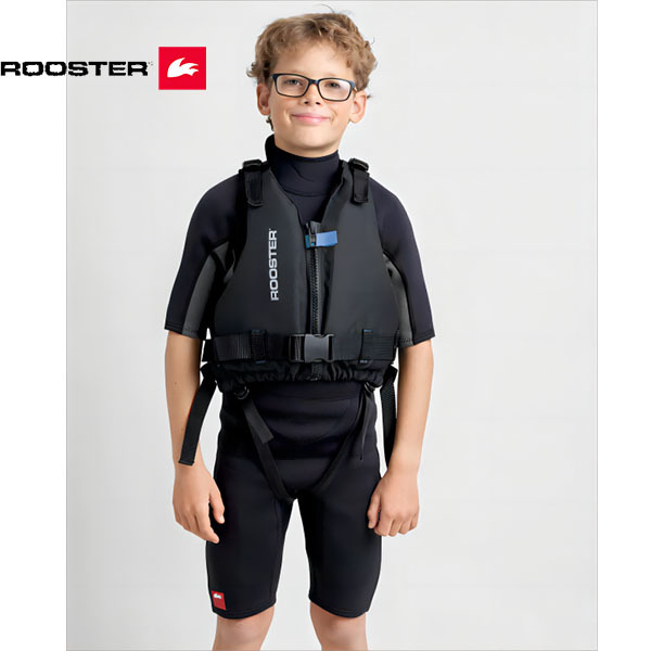 Rooster Sailing Auxiliary Life Jacket 50N for Children and Adults, Special High Buoyancy Vest, New Portable Front Zipper