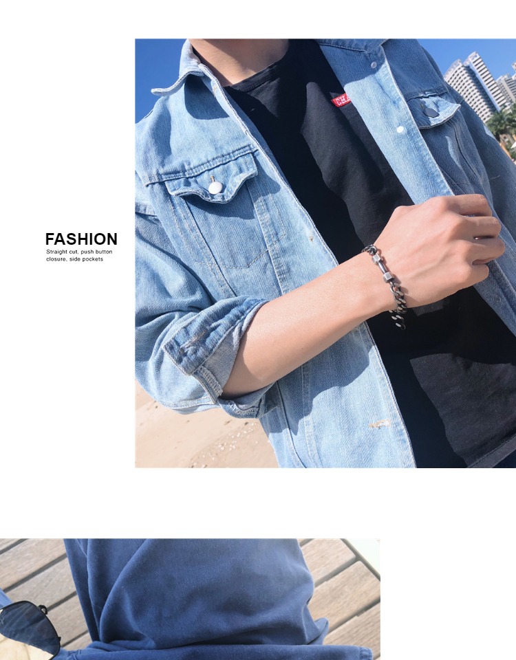 Nhật Bản và Hàn Quốc thương hiệu thủy triều titan thép quả tạ thể thao vòng đeo tay nam đường phố hip hop không phai thời trang vòng đeo tay thể dục đôi - Vòng đeo tay Clasp vòng tay đá phong thủy