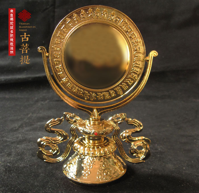 Ancient Bodhi solemnly gilded practice mirror mirror mirror must-have 