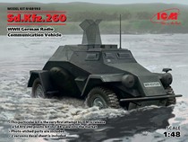 ICM model 48193 1 48 German WWII Sd Kfz 260 wheeled armored command car
