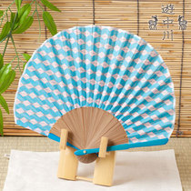 Zhongchuan Zheng Seven Store Tour Zhongchuan Shell Folding Fan Ye Wanhua Mirror Glass with Fan Cover