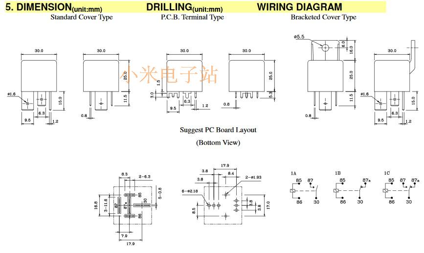 SLDH-24VDC-1A ̵ּ 4ų 80A 14VDC PCBʽ/ֲ 4142