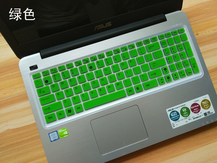 Asus 15.6-inch bụi bàn phím máy tính xách tay vỏ bảo vệ bộ phim A555QG9700 máy tính bất thường Q bảo hiểm đầy đủ - Phụ kiện máy tính xách tay miếng dán bàn phím laptop hp