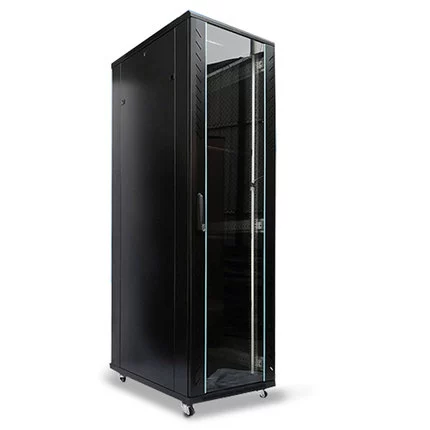 Сертификация торгового центра Аутентичный шкаф Totem G28142 42U Шкаф 2 метра с независимым двойным слотом