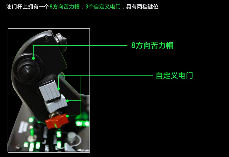 Thrustmaster Tumart A-10C máy bay chiến đấu mô phỏng trò chơi rocker 疣 sào tay lợn