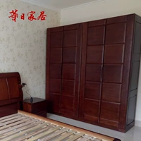 Huari Home Nanmu Family Tủ hiện đại Trung Quốc Tủ quần áo bốn cửa QA / B0604021 tủ đầu giường nhựa