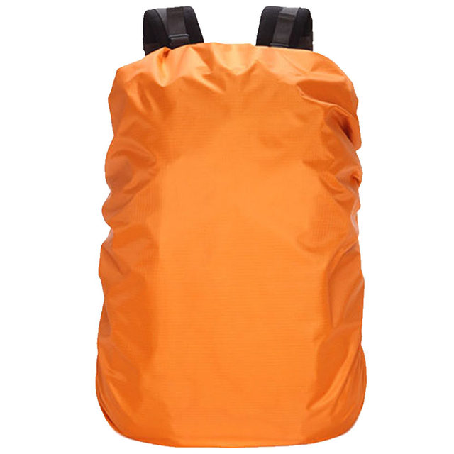 ຜ້າ Oxford thickened rain cover outdoor backpack waterproof cover cycling bag trolley bag cover strap dustproof