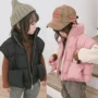 Áo vest cotton trẻ em bên ngoài mặc vest dày Hàn Quốc bé trai và bé gái dày vest vest vest mùa đông shop thời trang trẻ em