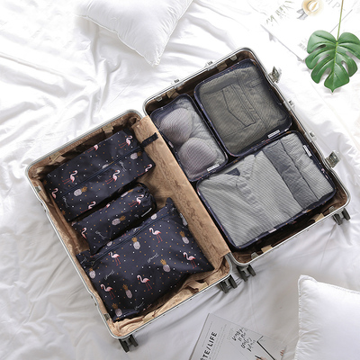 Tibetan Flamingotravel a business travel Storage bag suit trunk Travel Underwear Storage bag Sub bag waterproof clothes Finishing package