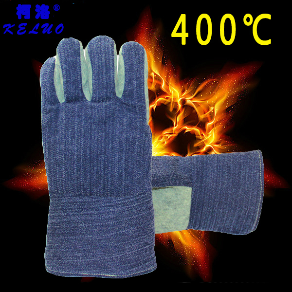 400 degree hot - hot gloves industrial flame retardant high temperature gloves anti - wear gloves