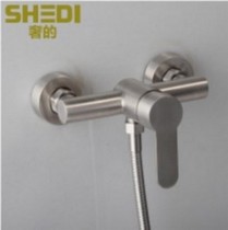 Luxurious 304 stainless steel shower faucet bathroom concealed hot and cold water mixing valve shower shower set single faucet