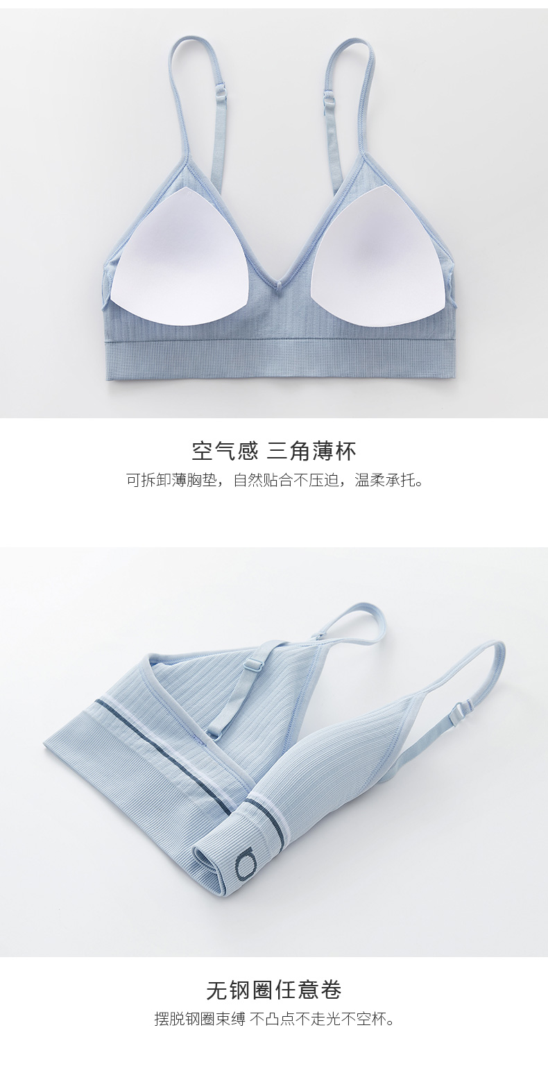 宝娜斯 夏季运动内衣 3件套 图8