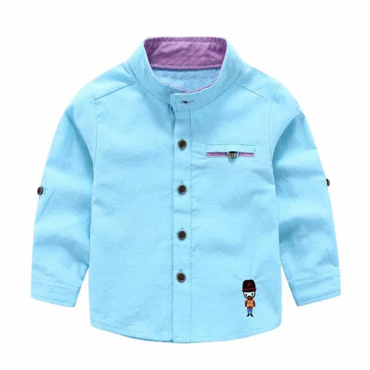 Chemise garcon à manche longue - Ref 2076577 Image 10