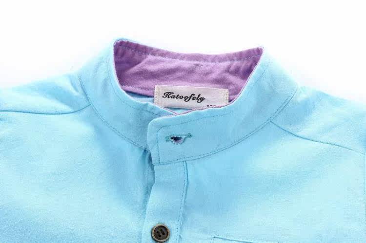 Chemise garcon à manche longue - Ref 2076577 Image 12