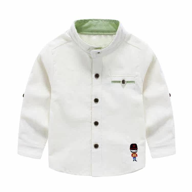 Chemise garcon à manche longue - Ref 2076577 Image 9