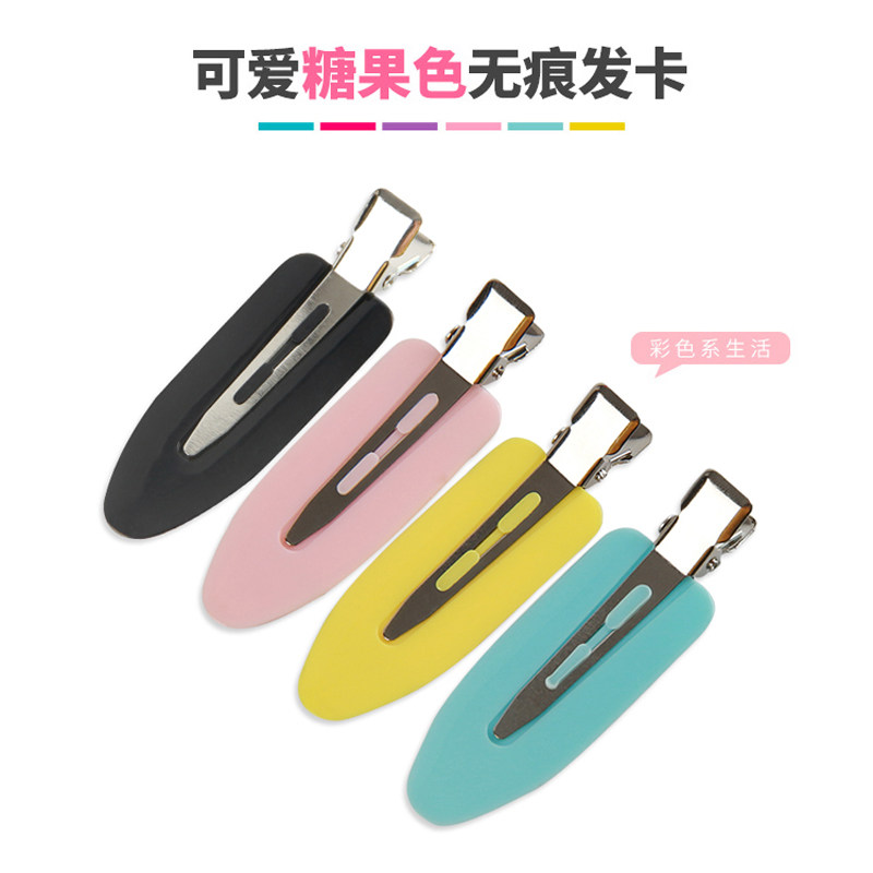 Japan Scratch-free Hairpin Oyang Nana with the same style and a sea clip Cracked Hair God's Elegant Wind Makeup Styled Duckbill Clips