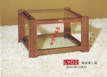 Jazz rack Liyin single and two-layer solid wood audio cabinet amplifier rack equipment rack freight collect