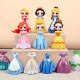 Snow White Toy ສາວນ້ອຍ 2 Dress Up Doll Mermaid Doll Aisha Ye Luoli Simulation New 4