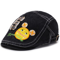 Beret childrens hat men and women tide spring and autumn Korean version of forward Hat sun hat boy student summer sun cap