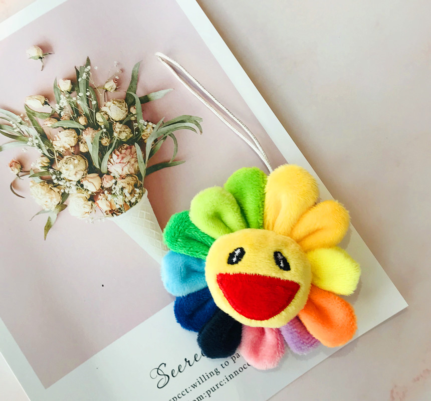 Sesame Street Trâm kim Canvas Túi trang trí Cầu vồng Hoa Huy hiệu Net Thủy triều đỏ - Trâm cài hoa cài áo đẹp