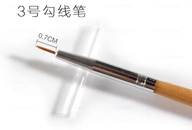 Chusha dụng cụ làm móng móc dây bút kéo bút màu bút Nhật Bản điểm hoa sơn hoa bút bút bút smudge gradient bút - Công cụ Nail đèn nail