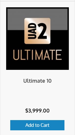 Seven Line Court UAD Ultimate 10 UAD Plugins Ultimate 10 Plus Edition 170 Plugins Sharing Set