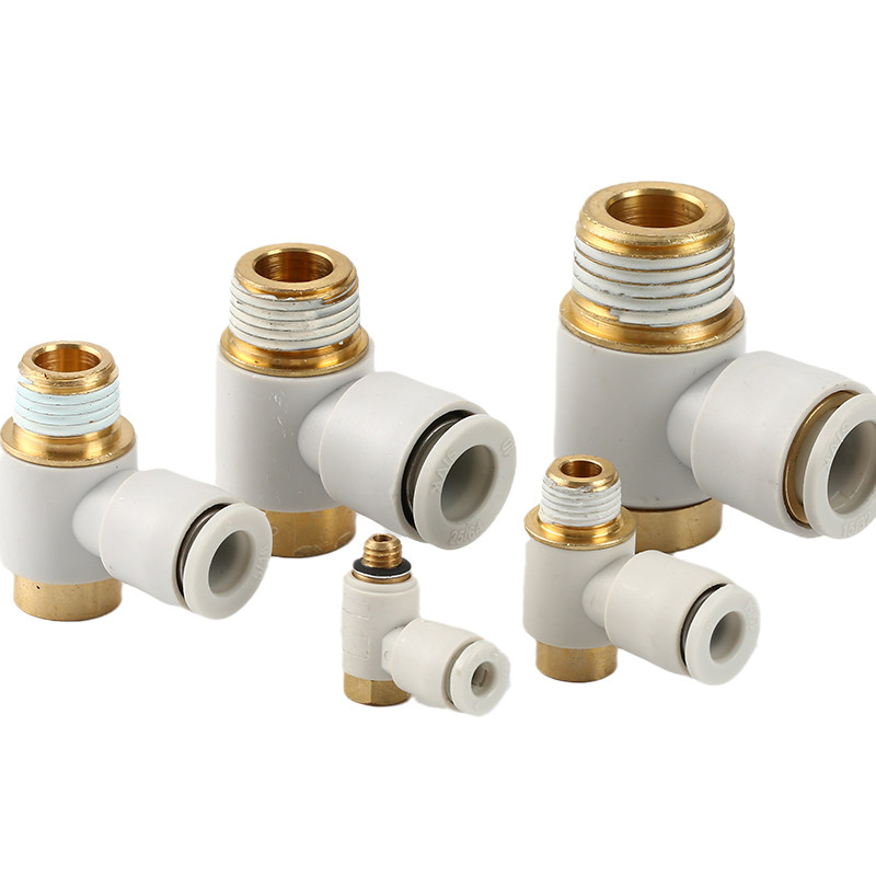 SMC type single head inner hexagon connector KQ2VS KB2VS04 06 08 10 12-M5 01 02 03 04S