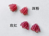 Роза красный кристаллический цветок 1