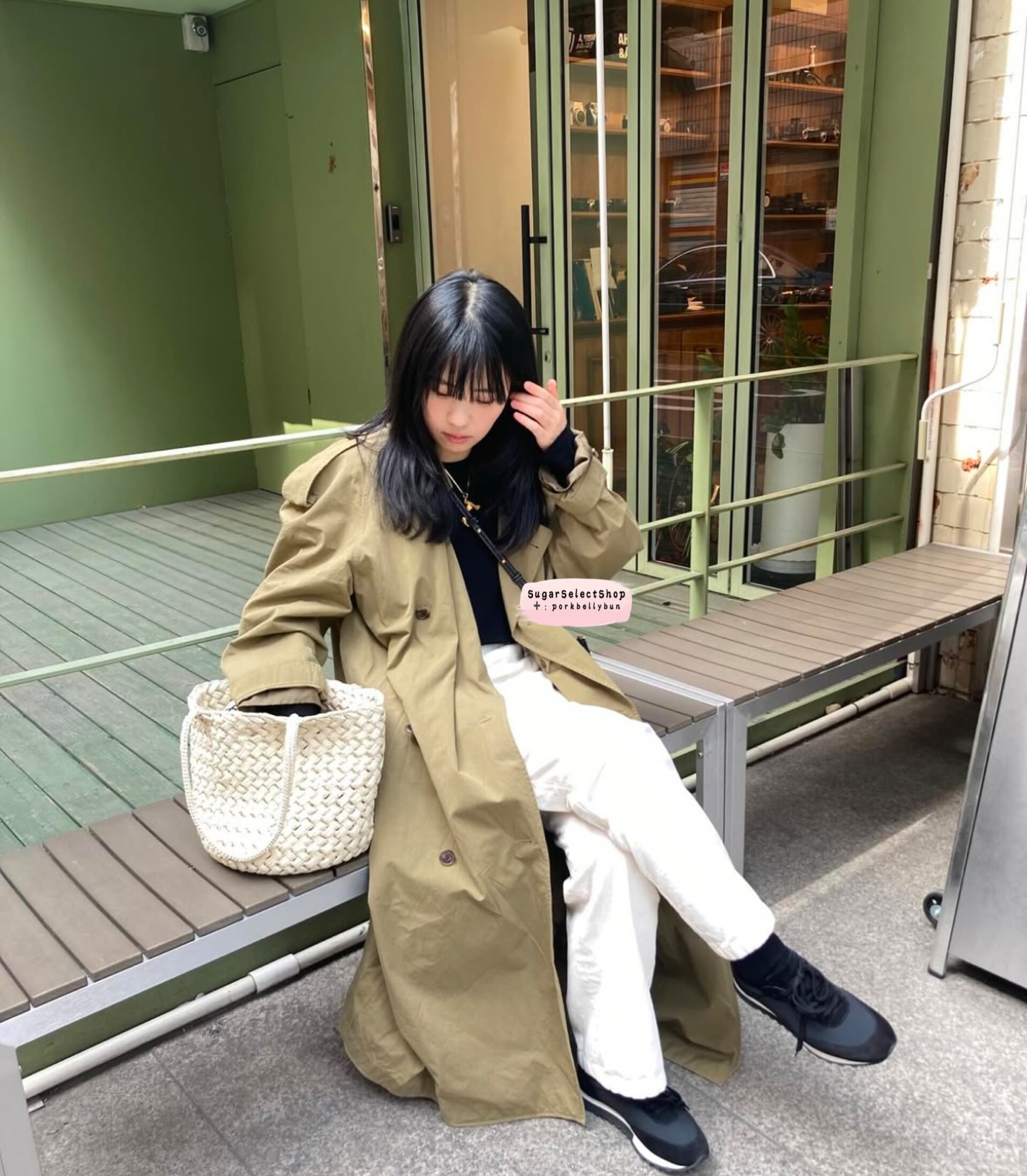 Сумка 国现25春夏复出~the row estelle 酒椰编织包 samayu同款