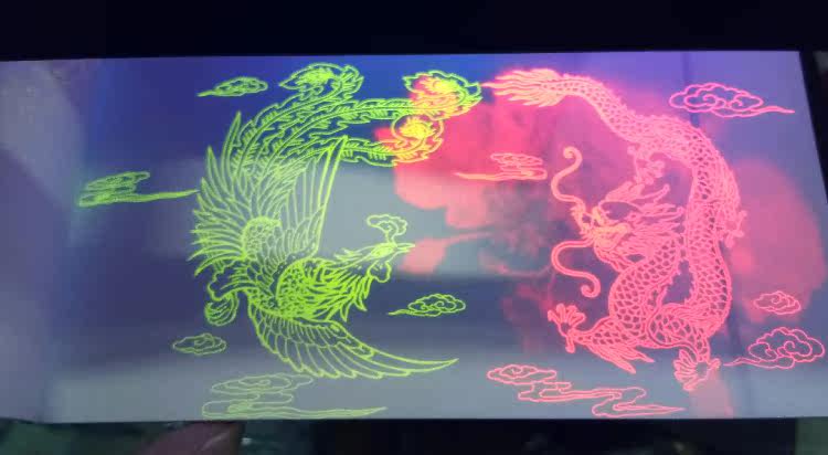 Пластина пленка покрытая люминофором для преобразования невидимого 5 букв рентгеновского изображения