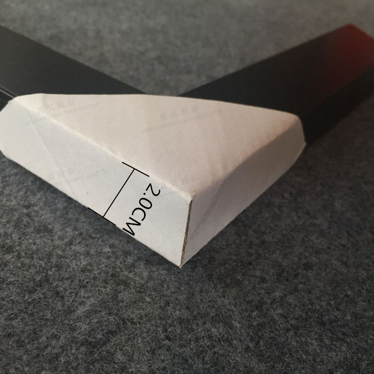 Cross embroidery oil painting Chinese painting photo frame paper wrapped corner angle protection size 14.5 * 6.8CM height 2.0 pieces of 2000 pieces