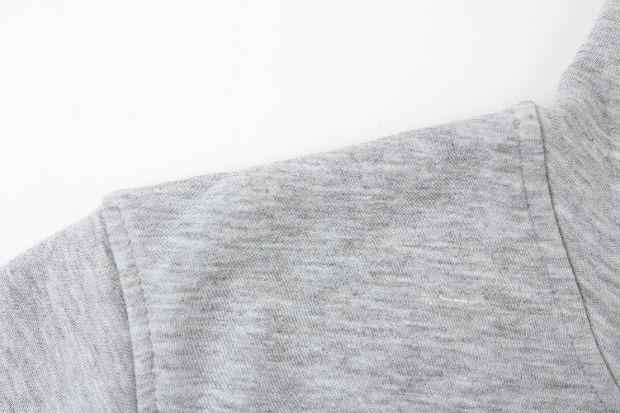 Mẫu nam và nữ cotton không nhung màu đơn giản trùm đầu có khóa kéo áo len cardigan áo len thể thao áo khoác len nam