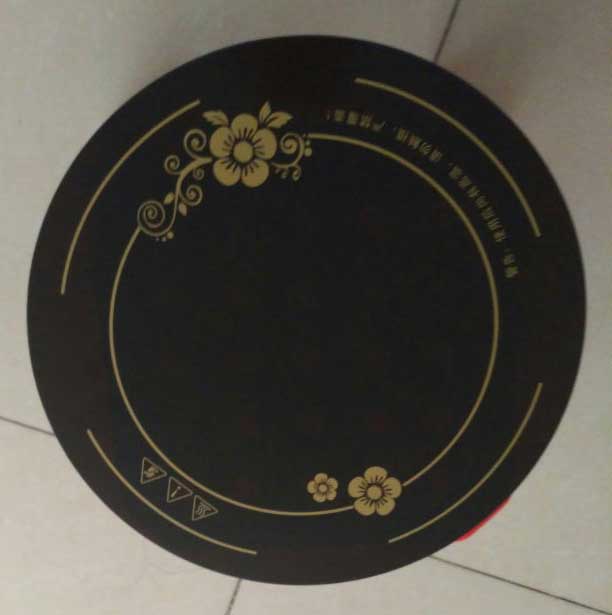 Circular glass panel electric pottery furnace induction oven microcrystal panel temperature resistant 27CM28CM30CM288MM29CM-Taobao