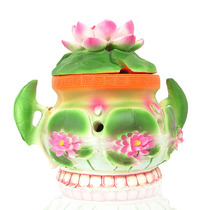 Xuanyou incense Taoist appliances Lotus incense burner ceramic incense burner Taoist plate sandalwood incense burner