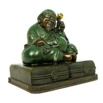 Xuanyou Bronze Tantric Maha Garowu God of Wealth ornaments Big Black Sky Bronze statue crafts