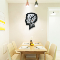 Dingtai love creative wind trend Art decorative gear wall clock living room display hall personality mechanical wall clock