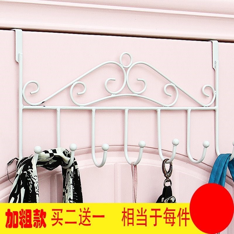 2018 - 03 - 2018 - Handle door behind the children's room hook door hidden hook new pin - line hanging rack