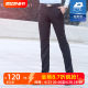 Career door slim men's trousers small feet spring new business casual non-iron Korean version black work formal suit trousers