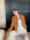 Summer Home French Maillard Brown Heavy Industry Exquisite Flower Hollow Embroidery Suede Leather Jacket Women's Jacket