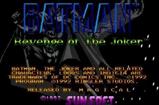 Trò chơi truyền hình Sega Ka Sega trò chơi cassette Sega máy trò chơi thẻ MD thẻ Batman 3 Jukes trả thù - Kiểm soát trò chơi tay xbox 360