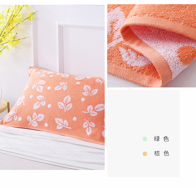 Vosges Jieyu cotton gối dày lên để tăng cặp vợ chồng khăn thoải mái gối khăn đơn tải da mềm áo gối lụa