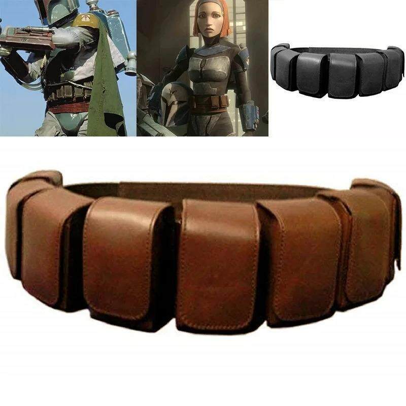 Star Wars Costume Accessories the Mandalorian Boba Fett Belt Waist Bag Boba Fet Performance Costume Props