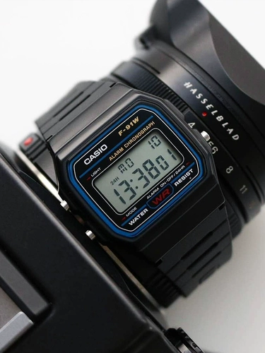 卡西欧 Casio, электронные детские ретро водонепроницаемые женские часы подходит для мужчин и женщин, 91W