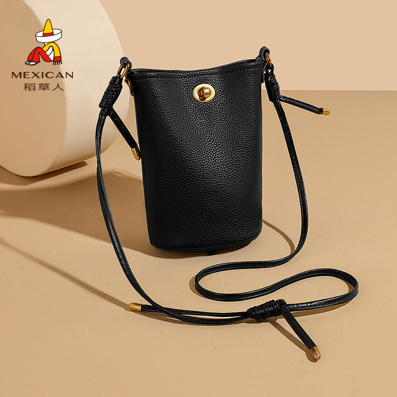 Scarecrow Crossbody Bag 2024 New Model Phone Bag Niche Single Shoulder Women's Bag Fashionable Versatile Trendy Bucket Bag Small Bag Scarecrow Crossbody Bag 2024 New Model Phone Bag Niche Single Shoulder Women's Bag Fashionable Versatile Trendy Bucket Bag Small Bag
