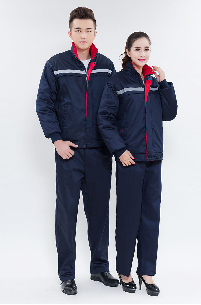 Quần áo công sở mùa đông, áo khoác cotton, áo khoác cotton, áo khoác cotton, quần áo bảo hộ ấm và ấm, quần áo cotton, quần áo nhà máy, quần áo cotton áo khoác phao nam