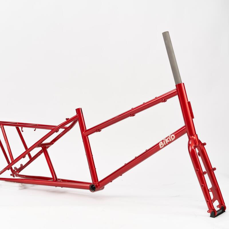 Bikid Bicycle with Baby Long Tail Goods Transport Bicycle Cargobike Frame Set 4130 Pipe