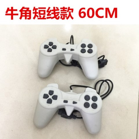 Bộ điều khiển trò chơi Cassidy xử lý máy màu đỏ và trắng Máy trò chơi FC hoài cổ kiểu trò chơi video cũ xử lý chín lỗ kim tay cầm chơi game bluetooth